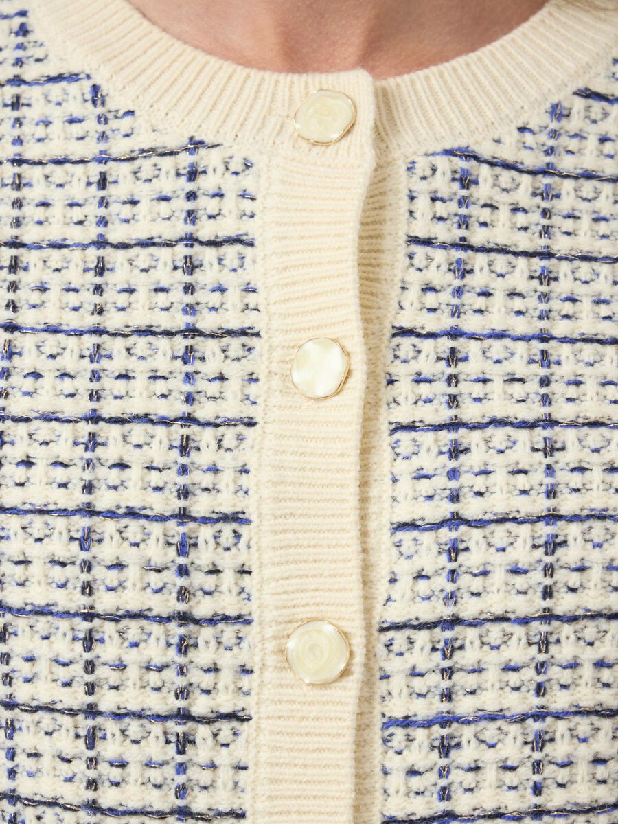 Carousel image - YASLIVIA GEBREID VEST, Birch | 3