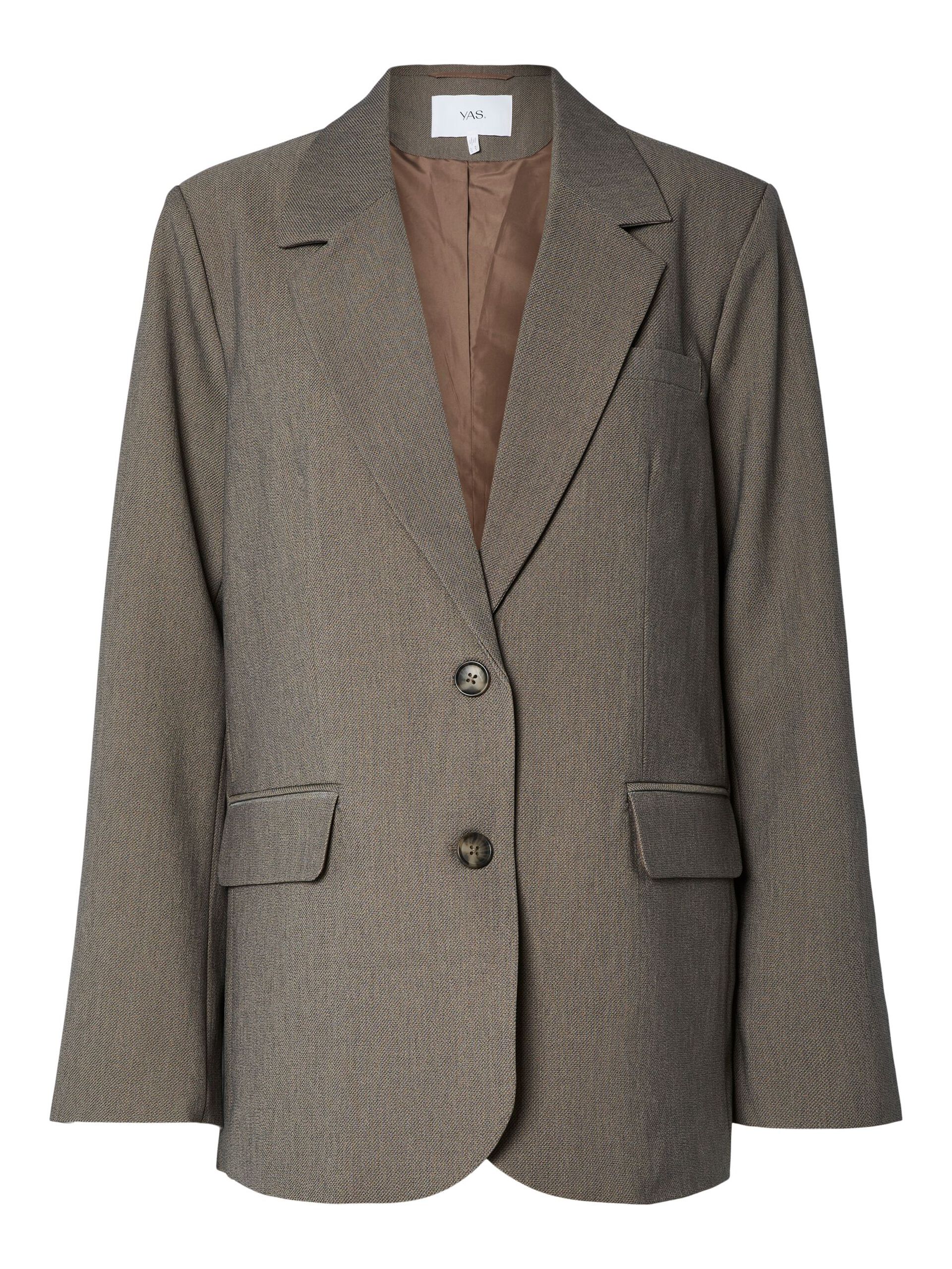 Carousel image - YASREEMAJ BLAZER, Grey Melange | 6