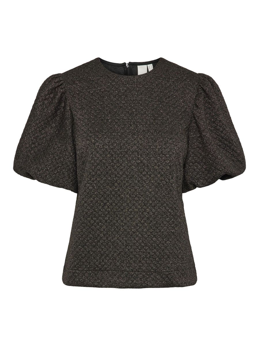 YAS YASCASA OBERTEIL MIT PUFFÄRMELN, Black, highres - 26036885_Black_001.jpg