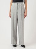 Product image thumbnail - YASRIU TROUSERS, Light Grey Melange | 1
