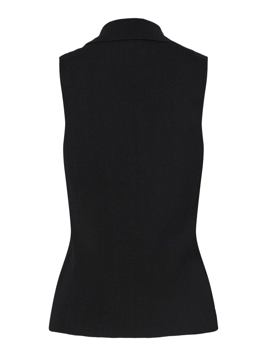 Carousel image - YASSERA KNITTED TOP, Black | 6