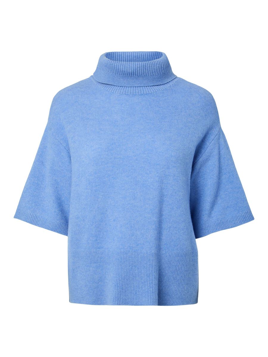Product carousel image - YASEMILA PULL EN MAILLE, Vista Blue | 2