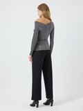 Product image thumbnail - TOP À ÉPAULES DÉNUDÉES, Black | 2