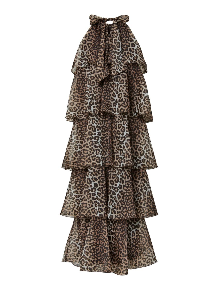 Carousel image - YASELOISE NECKHOLDER MAXIKLEID, Birch | 7
