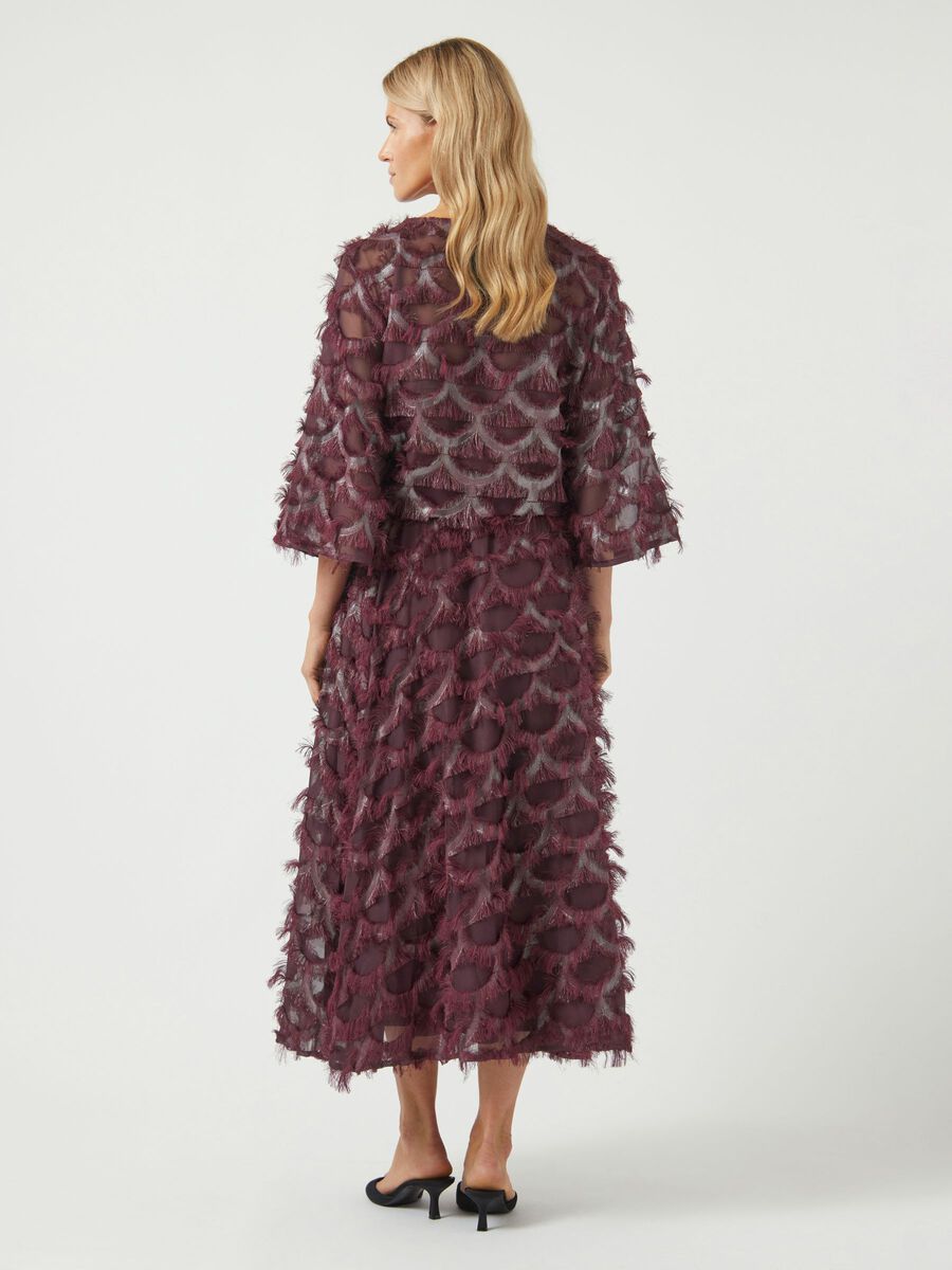 Carousel image - YASPAZILLA HW MIDI SKIRT, Port Royale | 2