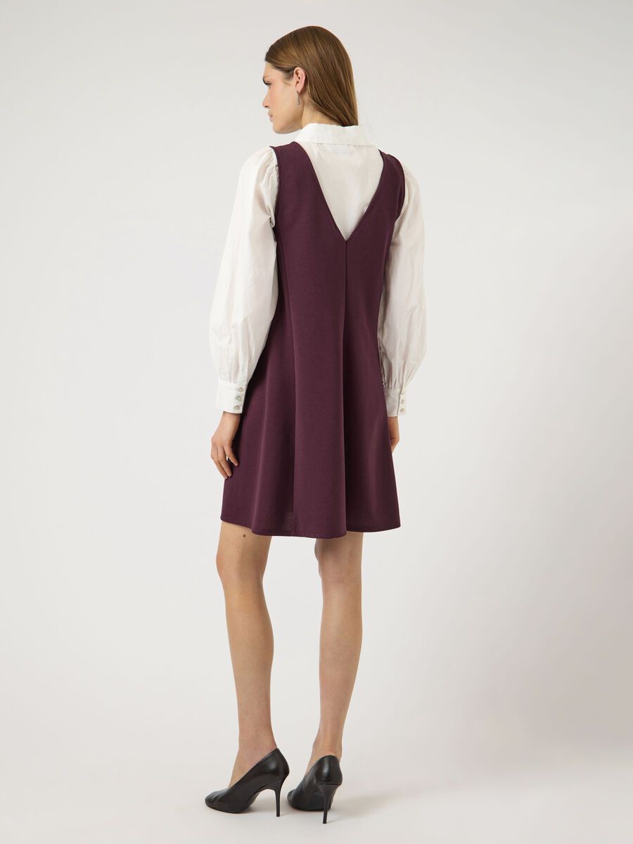 Product carousel image - YASMALEA WIDE SPENCER DRESS, Fig | 2