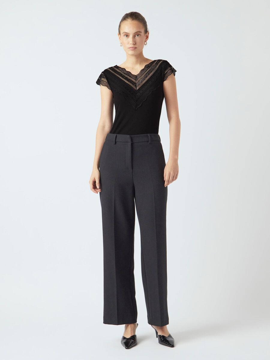 Carousel image - YASELLINA TOP, Black | 4