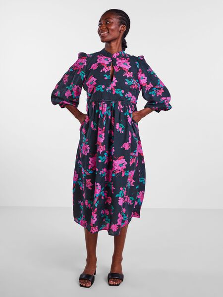 Y.A.S YASSCURA VESTITO MIDI, Black, highres - 26028738_Black_983610_003.jpg