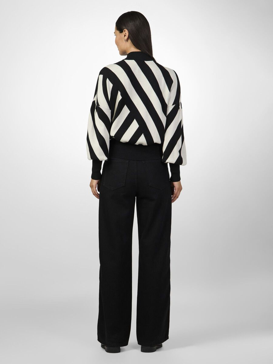 Carousel image - YASFONNY PULL EN MAILLE, Black | 2