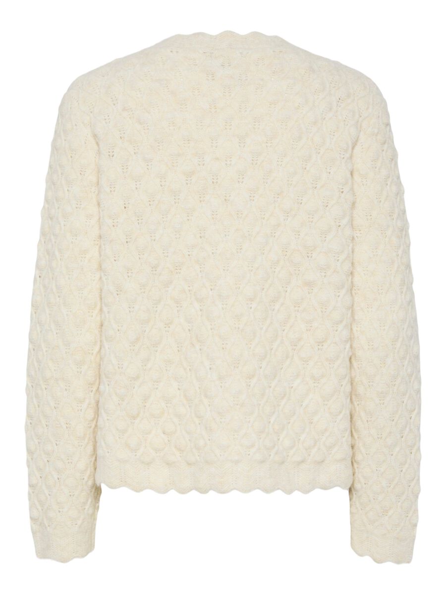 Carousel image - YASBUBBLE KNITTED CARDIGAN, Birch | 6
