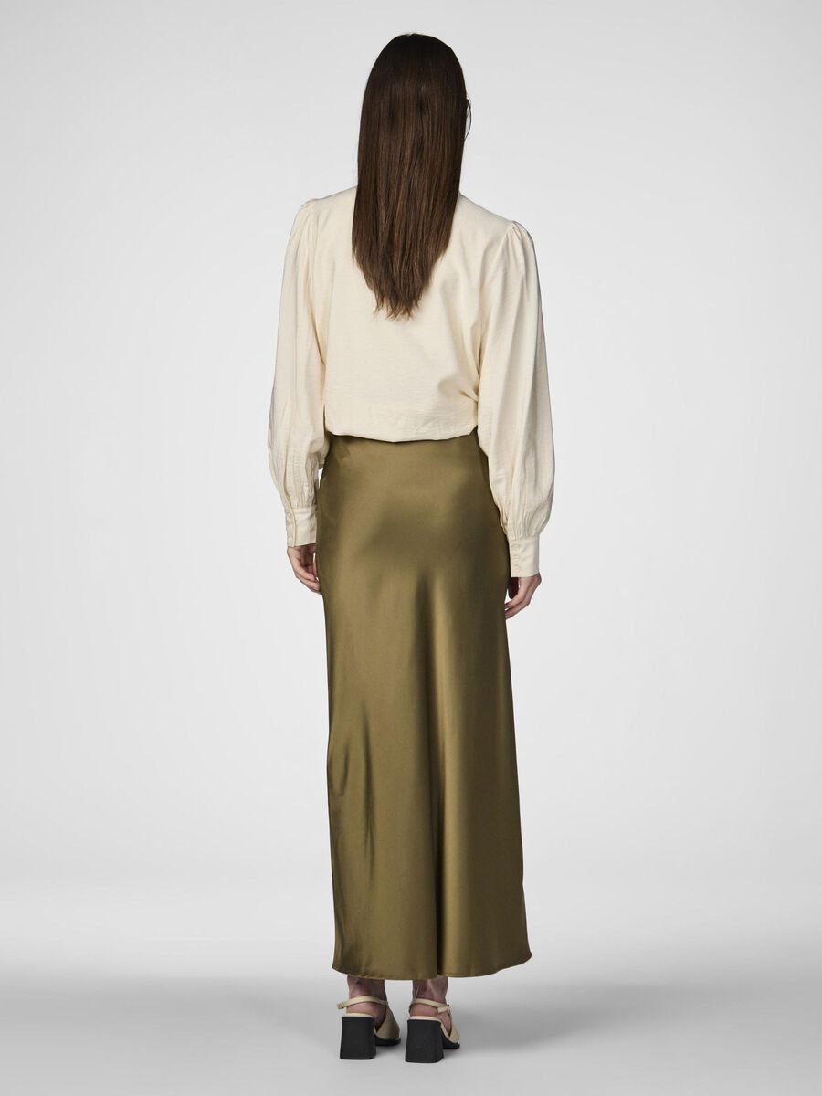 YAS YASPELLA MAXI SKIRT, Capers, highres - 26034567_Capers_004.jpg