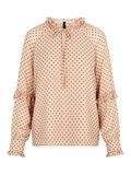 YAS POLKA-DOT CHIFFON BLOUSE, Misty Rose, highres - 26018624_MistyRose_758955_001.jpg