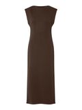 Product image thumbnail - YASPINA ROBE MI-LONGUE, Chocolate Brown | 2