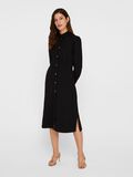 Y.A.S MIDI SHIRT DRESS, Black, highres - 26014623_Black_003.jpg