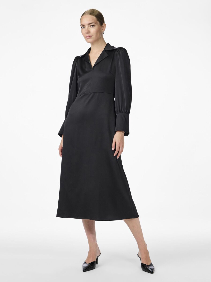 YAS YASPELLA  MIDI DRESS, Black, highres - 26034665_Black_003.jpg