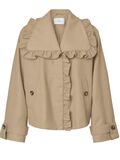 Product image thumbnail 1 YASELSANA SHORT TRENCHCOAT, Travertine