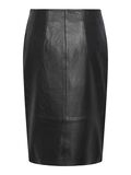 Y.A.S YASMILLIE LEATHER SKIRT, Black, highres - 26030369_Black_002.jpg