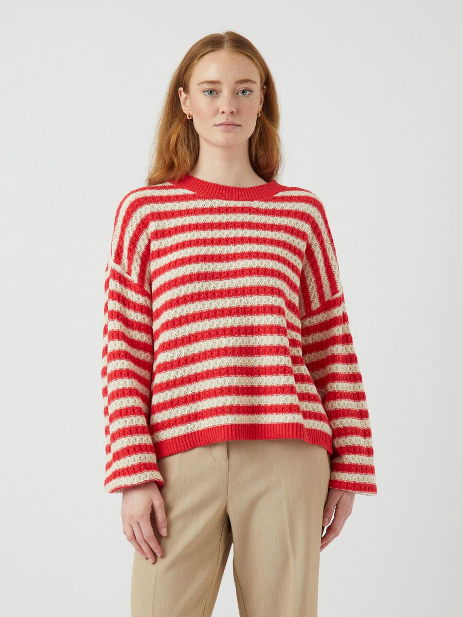 YAS YASBLUES KNITTED JUMPER, Hibiscus, highres - 26034396_Hibiscus_1180665_003.jpg