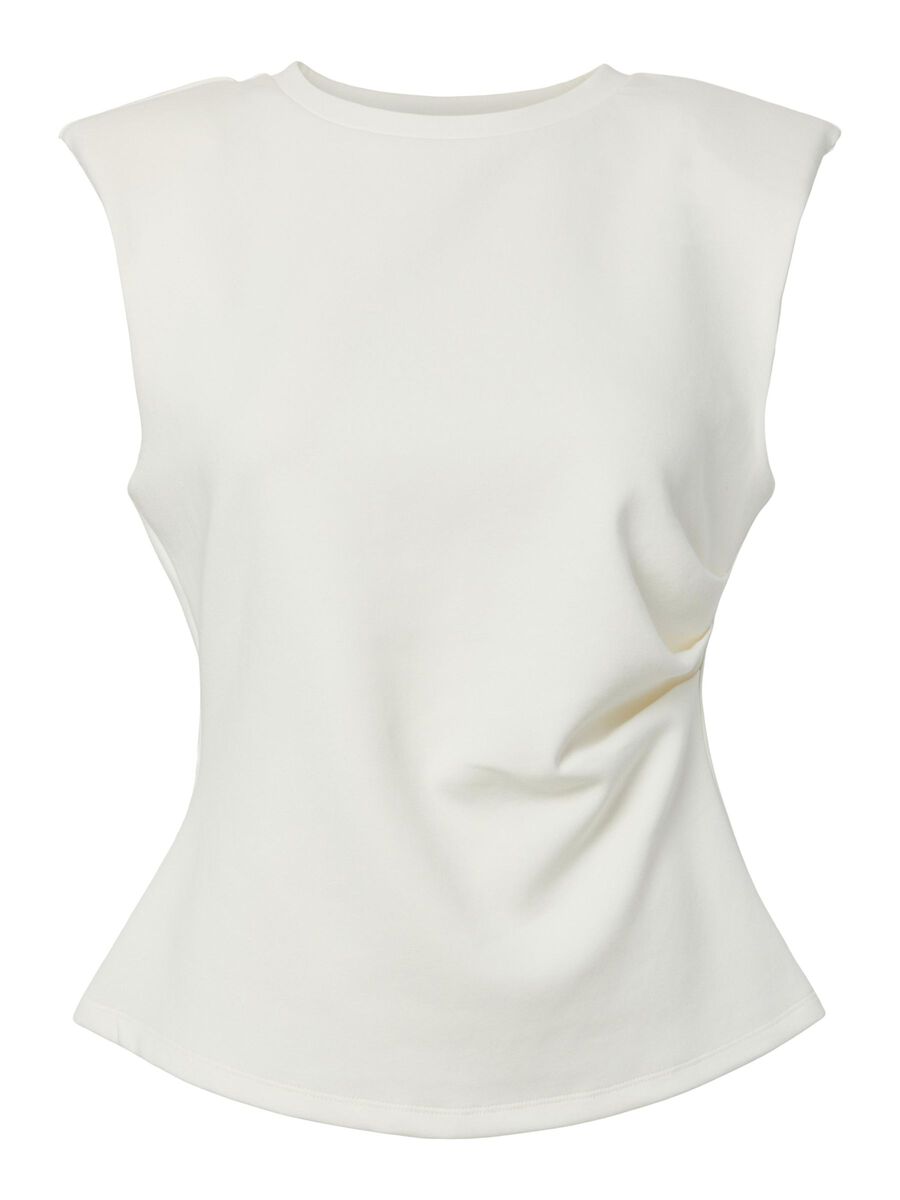 Product carousel image - YASPINA SLEEVELESS TOP, Star White | 2