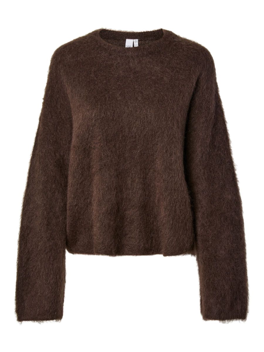 Carousel image 5 YASTILDE LANGARM MOHAIRMIX PULLOVER, Mole