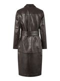 YAS LEDER GÜRTEL TRENCHCOAT, Mulch, highres - 26016786_Mulch_002.jpg