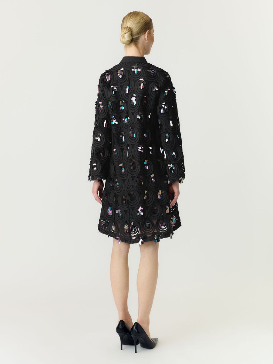 Carousel image 2 YASABBY 7/8  MINI DRESS, Black