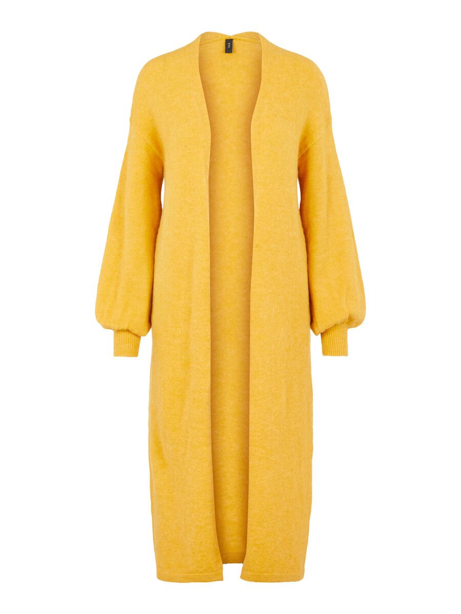 Carousel image - PITK&Auml; ALPAKKA-VILLASEKOITTEINEN NEULETAKKI, Bamboo | 5