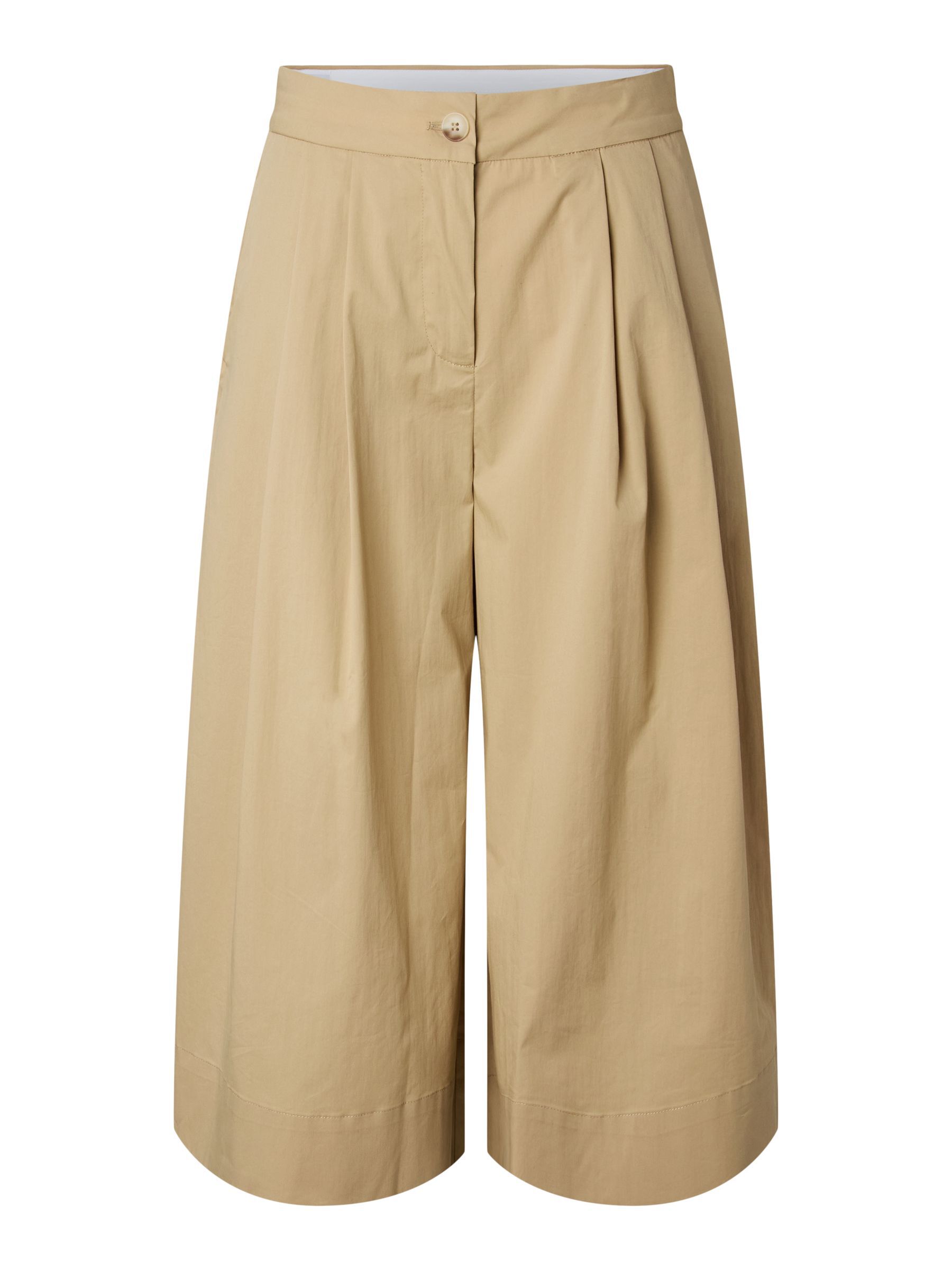 YASFIMA HW CROPPED TROUSERS | Brown | YAS® Belgium