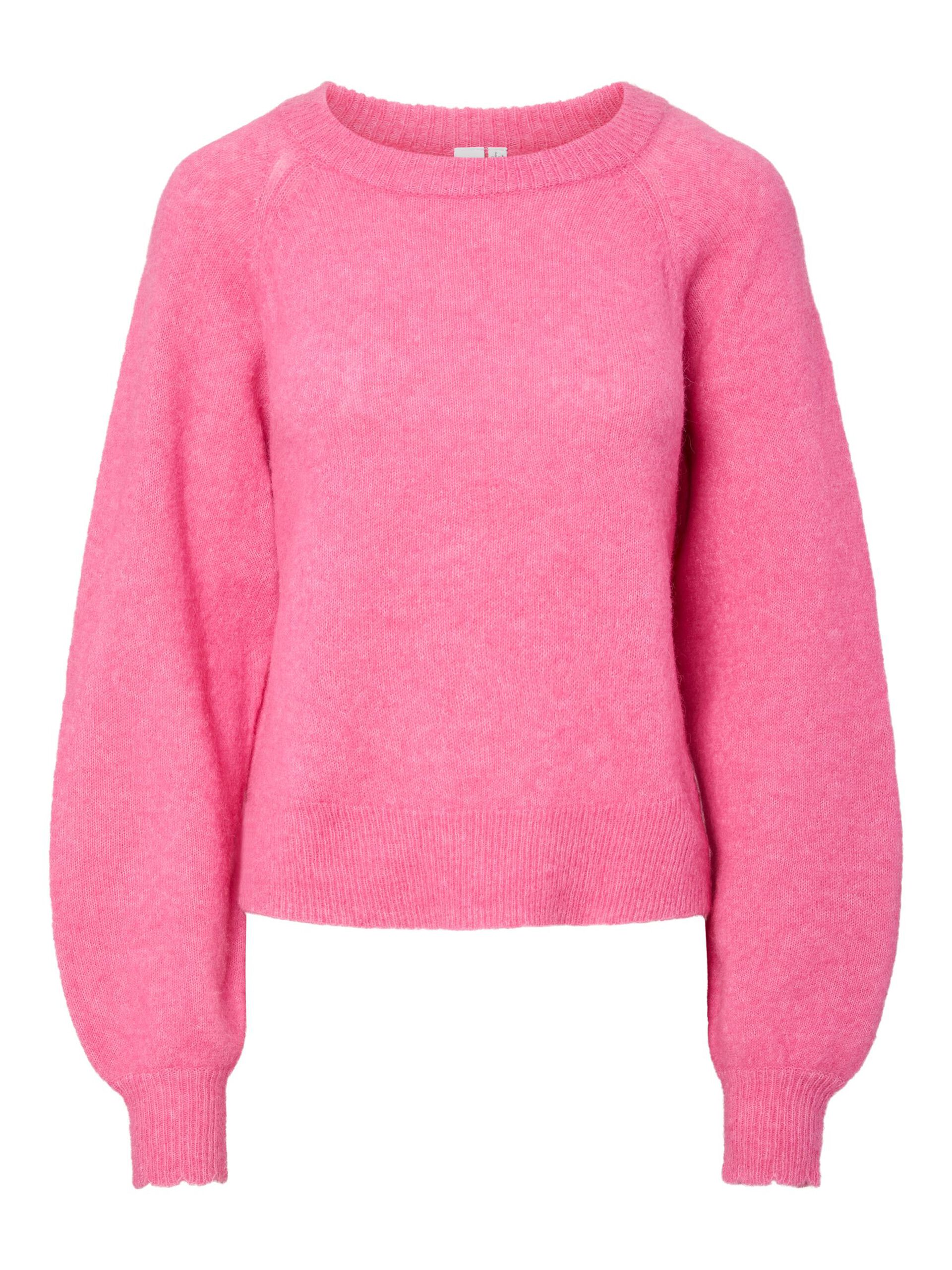Carousel image - YASJOHI WOLL STRICKPULLOVER, Begonia Pink | 5