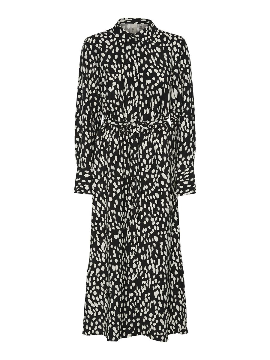 YAS YASKAYA SHIRT DRESS, Black, highres - 26037080_Black_1173100_001.jpg