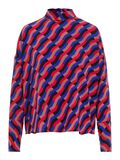 Y.A.S GRAPHIC LONG SLEEVED BLOUSE, Royal Blue, highres - 26011935_RoyalBlue_658000_001.jpg