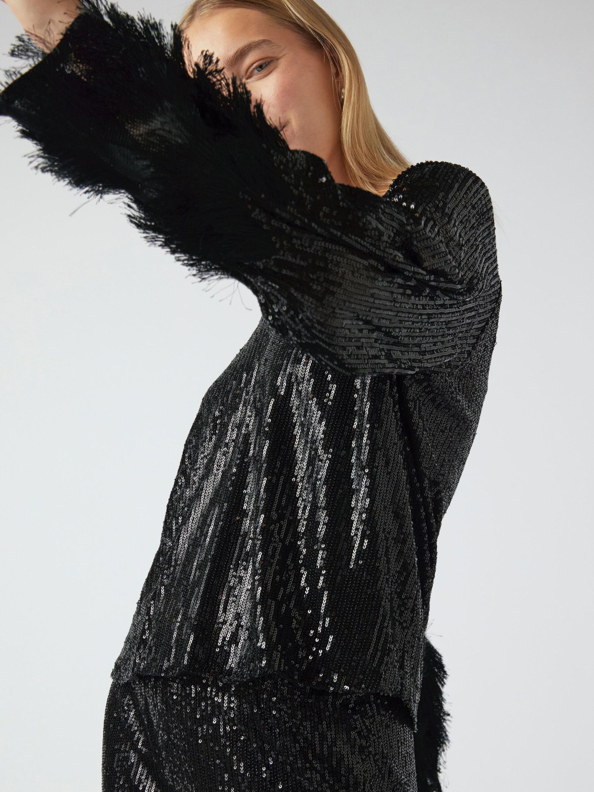Carousel image - YASFLOW LONG SLEEVED TOP, Black | 5