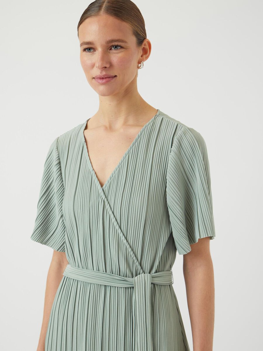 Carousel image - YASOLINDA MIDI DRESS, Chinois Green | 3