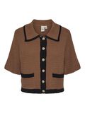 Product image thumbnail - YASKLOMA KNITTED CARDIGAN, Malt Ball | 5