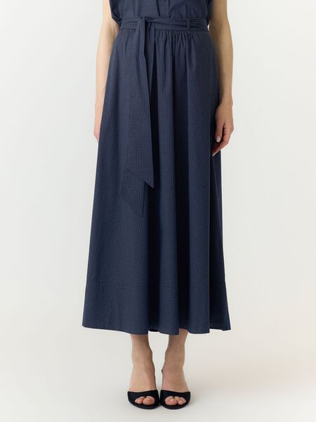 YAS YASLEONA HW  MAXI SKIRT, Navy Blazer, highres - 26042767_NavyBlazer_1342870_003.jpg