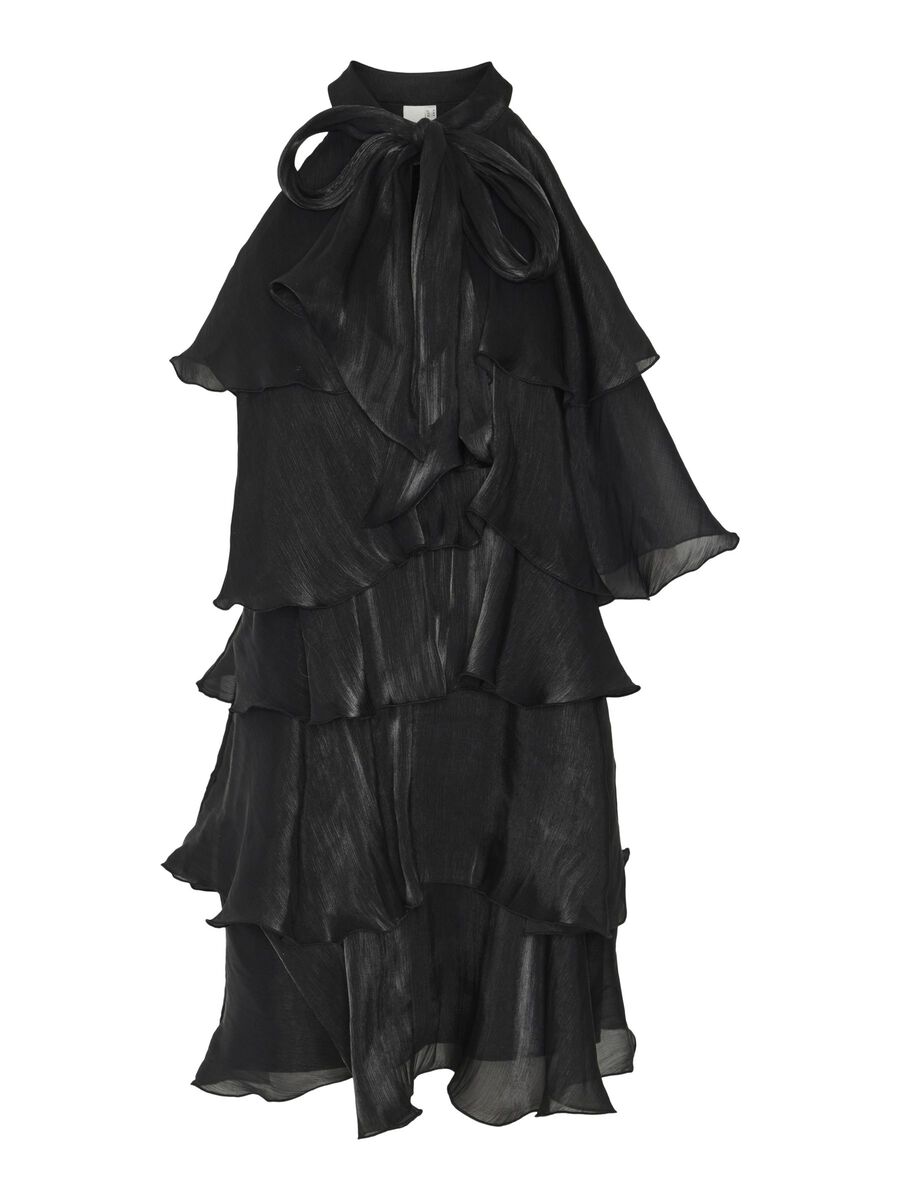 YAS YASCLASSY  MINI DRESS, Black, highres - 26036104_Black_001.jpg