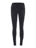 Pieces PCDELLY HIGH WAIST SKINNY FIT JEANS, Black, highres - 17087089_Black_002.jpg