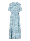 Product image thumbnail - DAISY-PRINT WRAP DRESS, Blue Heaven | 6