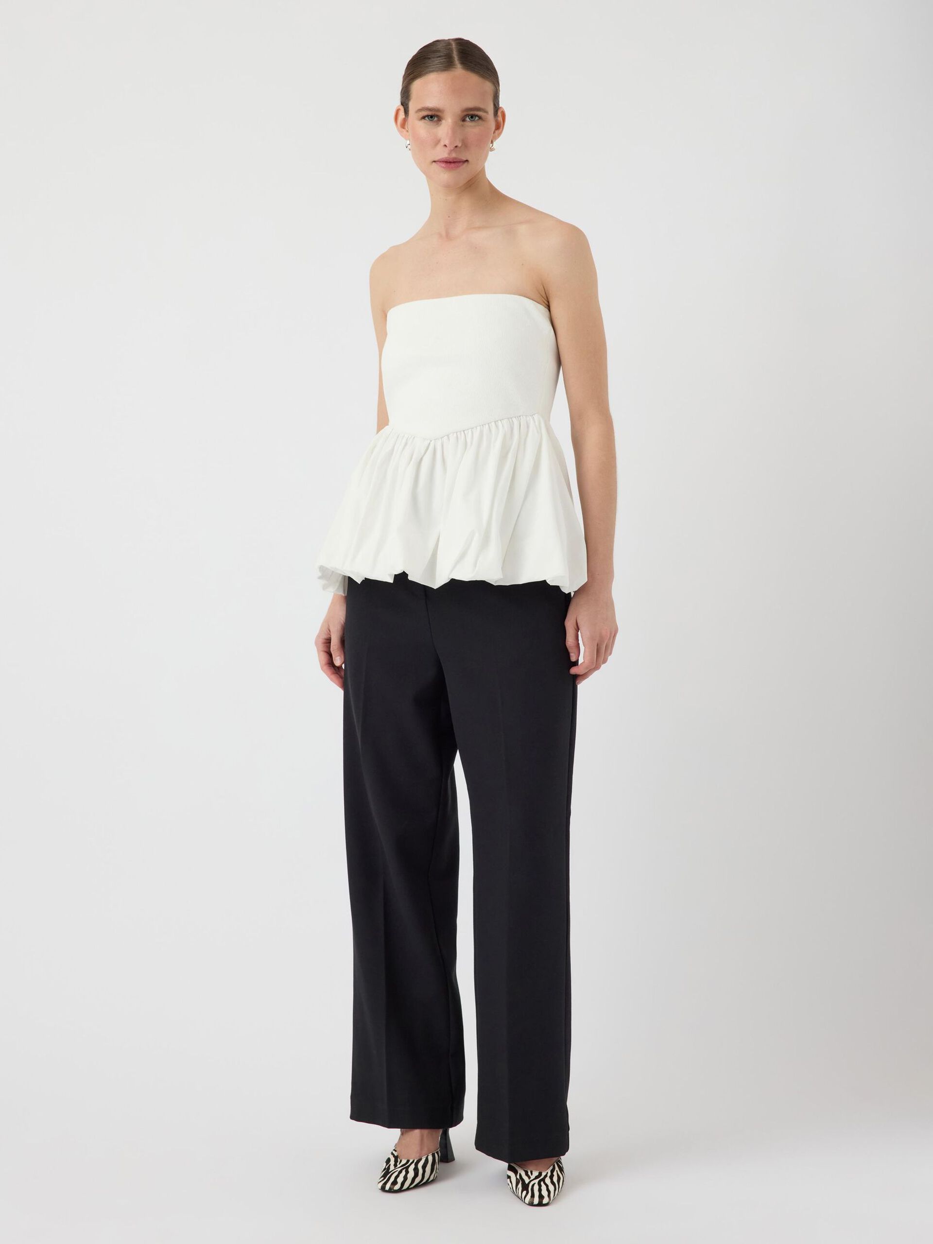 Carousel image - YASFERA SLEEVELESS TOP, Star White | 4
