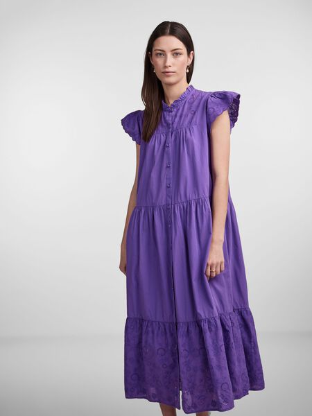 Y.A.S YASVIOLA SHIRT DRESS, Deep Lavender, highres - 26030086_DeepLavender_003.jpg