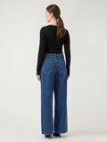 Product image thumbnail - YASELSIE - TMH JEAN &Agrave; COUPE AMPLE, Medium Blue Denim | 2