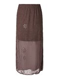 Product image thumbnail - YASNURA MESH HW MAXI ROK, Peyote | 6