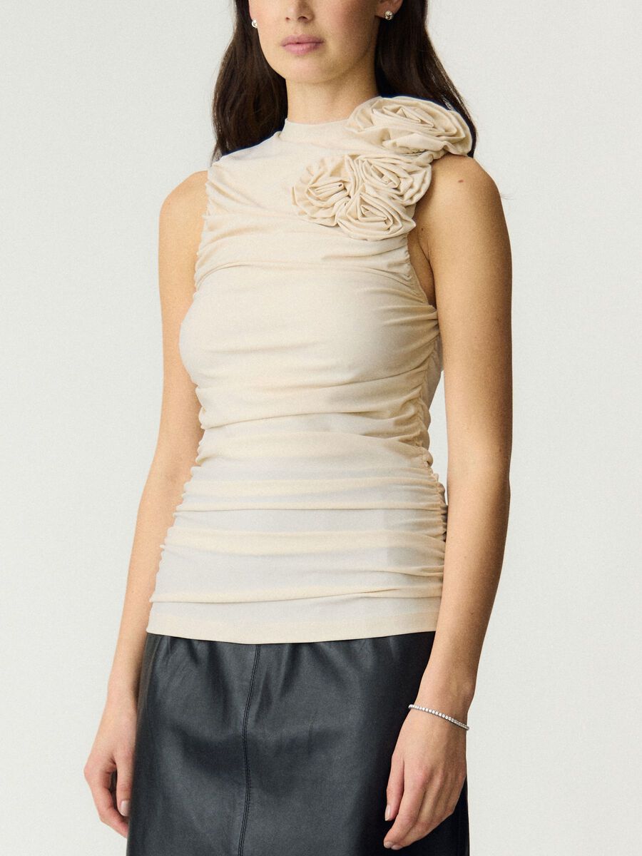 Carousel image - YASDONA  SLEEVELESS TOP, Pristine | 3