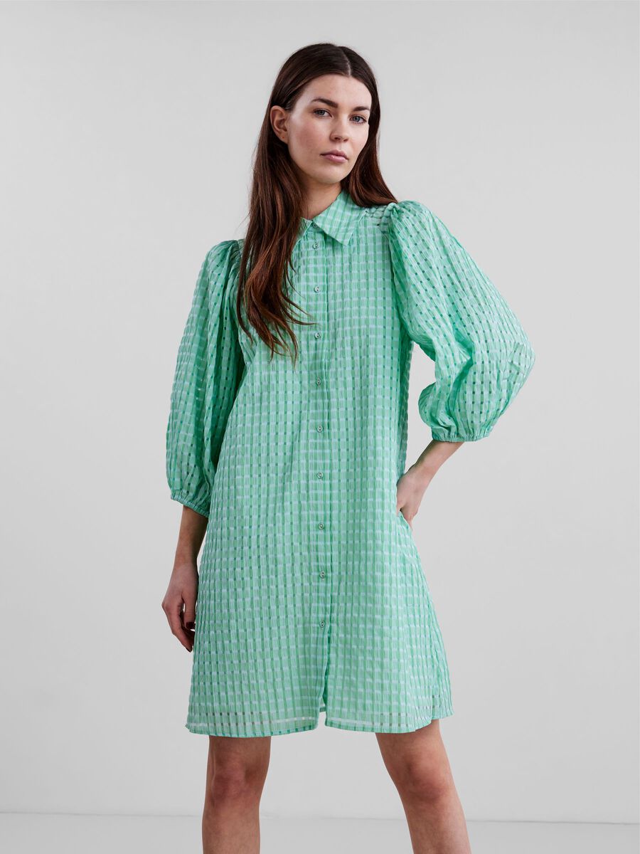 Y.A.S YASIRI SHIRT DRESS, Irish Green, highres - 26026676_IrishGreen_003.jpg