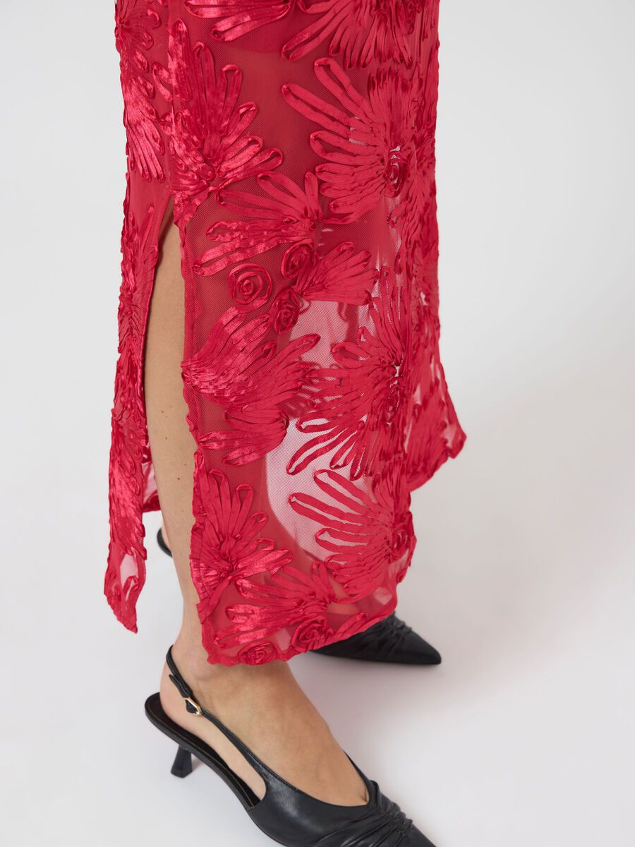 Carousel image - YASFLOREE MIDI DRESS, Persian Red | 6
