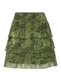 Y.A.S ANIMAL-PRINT TIERED MINI SKIRT, Chive, highres - 26015745_Chive_709902_001.jpg