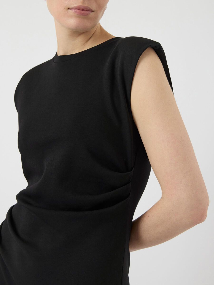 Carousel image - YASPINA MIDI DRESS, Black | 3