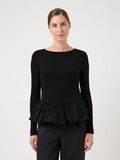 Product image thumbnail - YASFERA  LONG SLEEVED TOP, Black | 1