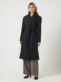 Product image thumbnail - YASKALI WOOL BLEND COAT, Black | 1