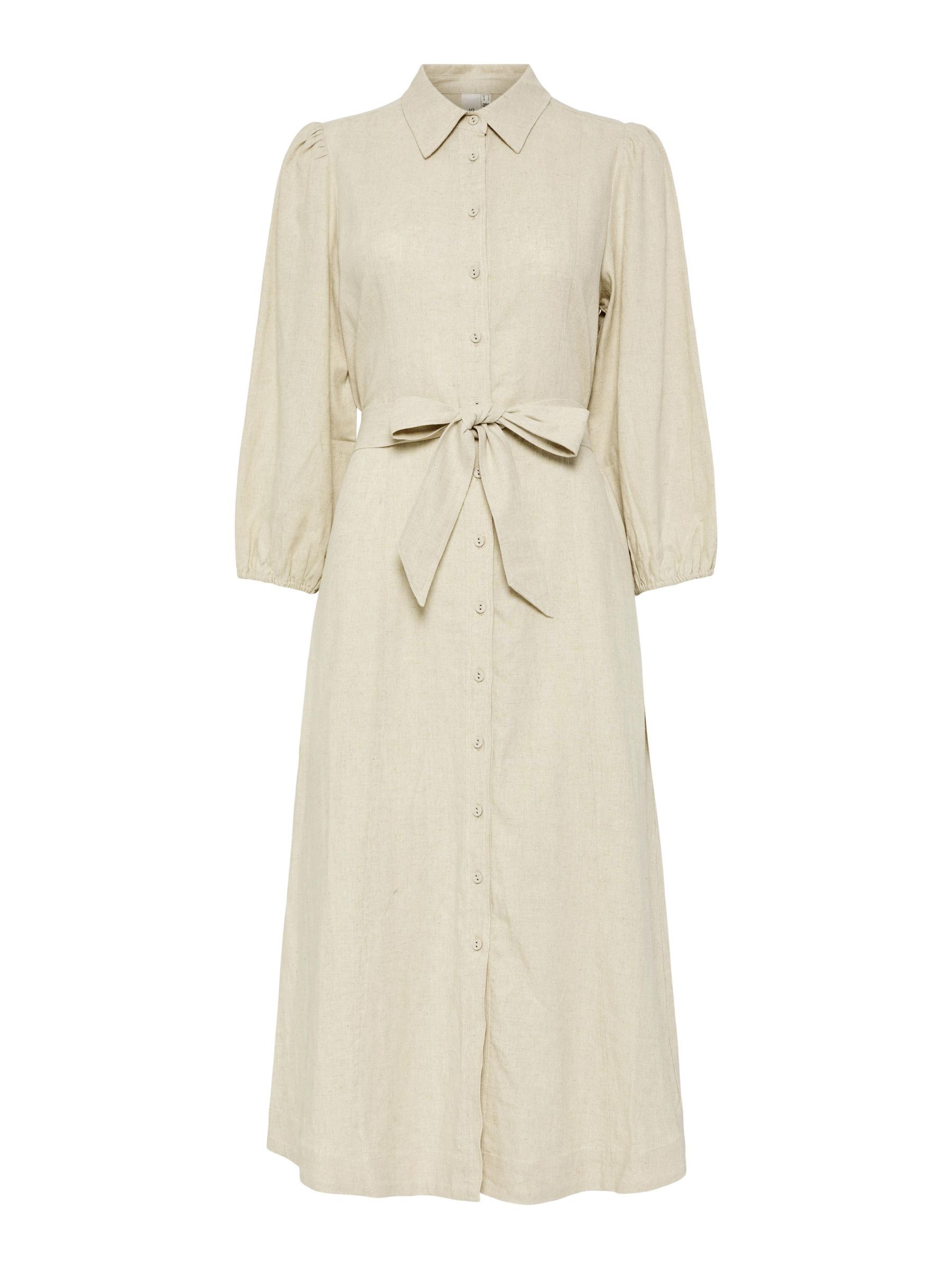 YASFLAXY SHIRT DRESS | Grey | YAS® Finland